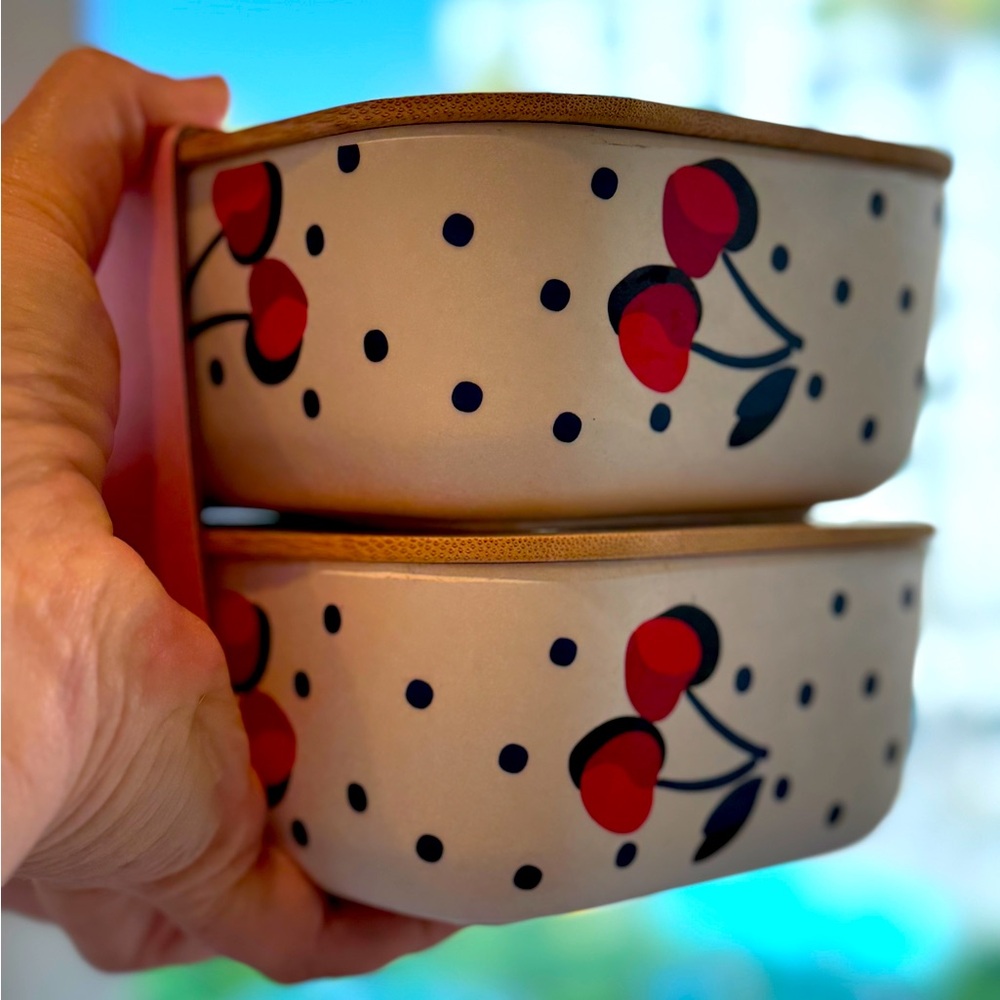 ♠️ Kate Spade Cherry Bento Box set 🍒 - Picture 10 of 10